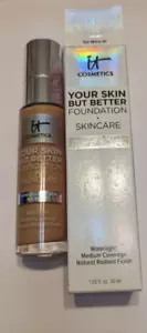 IT Cosmetics Your Skin But Better Foundation + Skincare - Tan Warm 41 - NIB - Picture 1 of 2