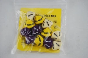 Package of 12 Place Value Dice 0,000 - 900,000 for Math Games NEW - Picture 1 of 3