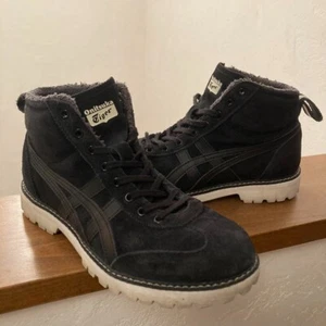 Onitsuka Tiger MEXICO RINKAN Tenis Botas NEGRAS 1183B407 Gamuza EURO 36 US 4 - Imagen 1 de 7