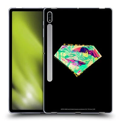 JUSTICE LEAGUE DC COMICS DARK ELECTRIC POP ICONS GEL CASE FOR SAMSUNG TABLETS 1 - Image 1 of 4