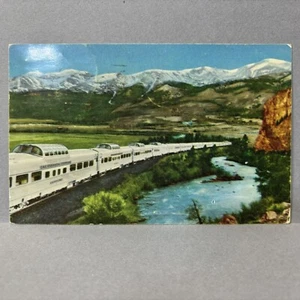 Postal The Diesel Powered Stainless Steel California Zephyr 1953 - Imagen 1 de 2