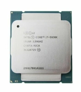 Intel Core i7-5930K 6-Core 12-T 3.5GHZ 15M SR20R LGA2011-3 140W CPU Processor - Picture 1 of 2