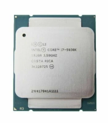 Intel Core i7-5930K 6-Core 12-T 3.5GHZ 15M SR20R LGA2011-3 140W CPU Processor - Image 1 of 2
