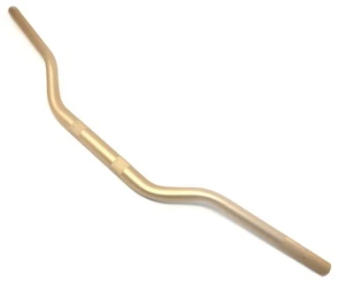 Motorbike Handlebars Fat Bars Streetfighter 28mm Centre Tapered to 22mm GOLD - Image 1 of 4