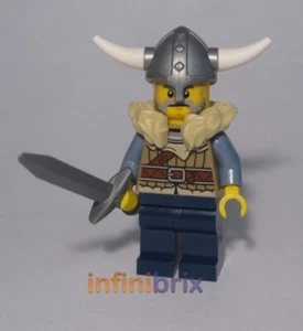 Lego Viking Warrior Minifigure from set 31132 NEW vik040 - Picture 1 of 1