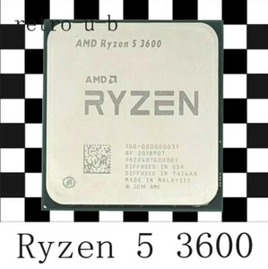 AMD Ryzen 5 3600 6Core CPU Twelve-Thread 3.6GHz/32M AM4 Processor  R5 3600 - Picture 1 of 1