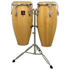 Lp Lpa646 Aspire Conga Set With Double Stand Natural