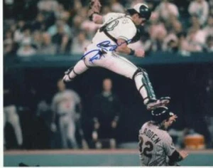 PAT BORDERS TORONTO BLUE JAYS SIGNED AUTOGRAPHED 8X10 W/ COA - Picture 1 of 1