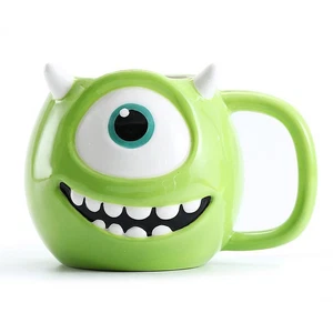 Disney Pixar Monsters Inc Green Mike Mug 400ml - Picture 1 of 3