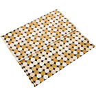  Disco Tablecloth Plastic Rectangular Golden Decorative Cloths