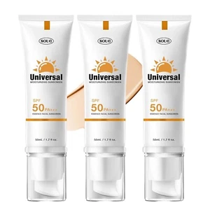 Pack Of 1 Tinted Sunscreen For Face SPF 50 Universal Protector, No Sticky - 50ml - Picture 1 of 7