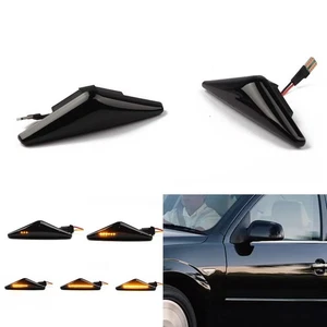 2PCS LED Turn Signal Light Indicator Side Dynamic For Fo/Rd Focus MK1 MK3 Hot - Picture 1 of 12