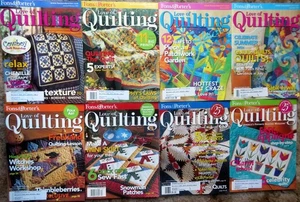 Fons & Porter's LOVE OF QUILTING - Quilt - 8 issues from 2005-2006 - Picture 1 of 3