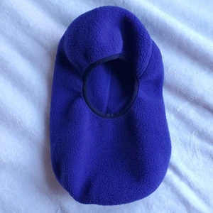 Vintage Patagonia Fleece Sturmhaube Skimaske lila/blau hergestellt in den USA Kinder groß - Bild 1 von 7