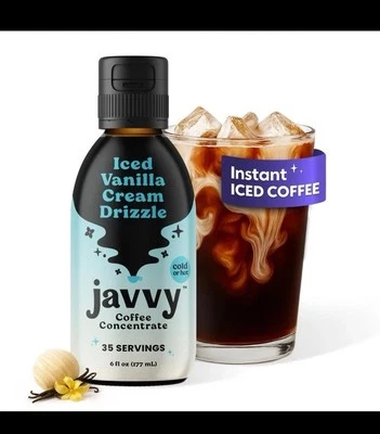 Concentrado de café - Café caliente o frío HELADO VAINILLA CREMA LLOVIZNA sellado Foto 1 de 4