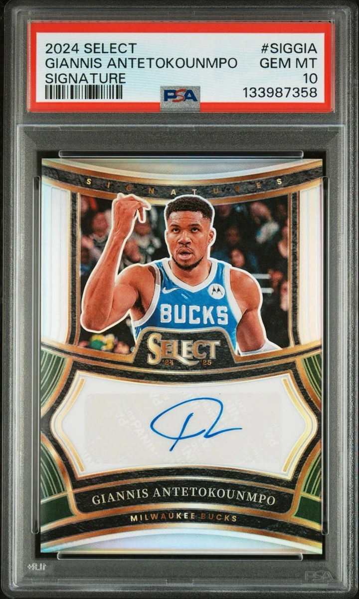 Panini Giannis Antetokounmpo 10 Graded Basketball Sports Trading