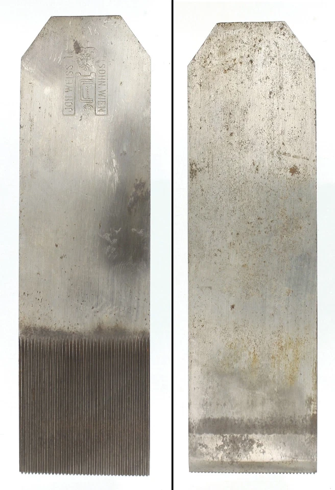 Founder's Grade 1 7/8" Width Weiss & Sohn Toothing Iron- Unused - mjdtoolparts - Image 1 of 1