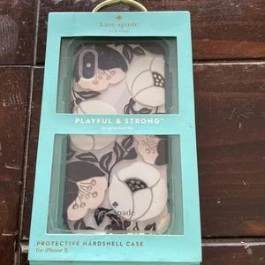 Kate Spade Genuine Protective Hardshell Soft Wrap Case For iPhone XS iPhone X - Picture 1 of 5