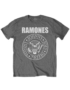 Ramones Kids T Shirt Presidential Seal new Official Charcoal Grey (Ages 3-14yrs) - Picture 1 of 4