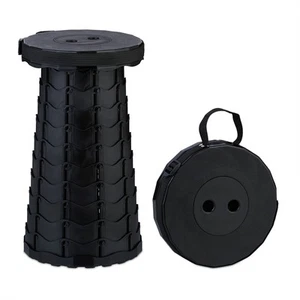 Teleskophocker Teleskopstuhl Klapphocker Ausziehhocker Campinghocker faltbar - Bild 1 von 45