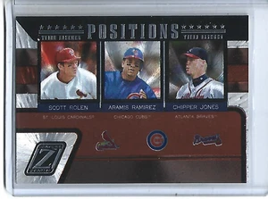 Scott Rolen/Aramis Ramirez/Chipper Jones 2005 Donruss Zenith Positions #P-5 - Picture 1 of 2