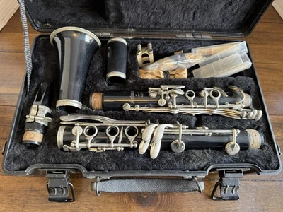 SELMER 1401 Hecho en EE. UU. - Bb Student con Estuche Rígido Artley Foto 1 de 4