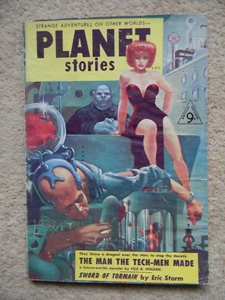PLANET STORIES #12 - Vintage Science Fiction Magazin - britische Ausgabe - 1953 - Bild 1 von 5