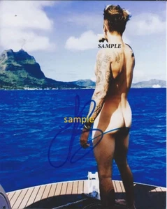 JUSTIN BIEBER #1 REPRINT 8X10 PHOTO AUTOGRAPHED SIGNED CHRISTMAS MAN CAVE GIFT - Picture 1 of 1