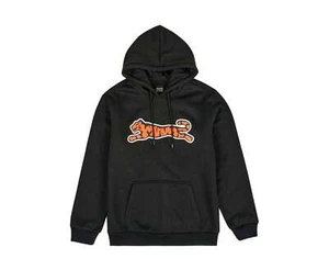 Le Tigre Bridge Fleece Pull-Over Black Men's Hoodie LA1-002-001 - Picture 1 of 7