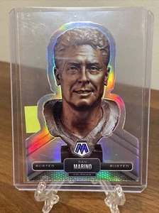 2021 Panini Mosaic Dan Marino #BU-12 Busted Die-Cut Silver Prizm - Case Hit SSP - Picture 1 of 8