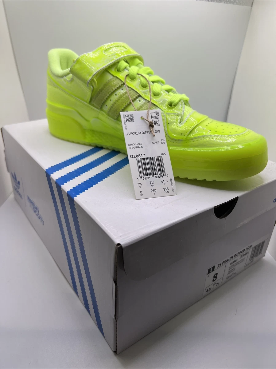adidas Jeremy Scott x Forum Low Dipped - Yellow Fluorescent for