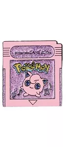 Pokemon Pink Jigglypuff Game Boy Cartridge Enamel Pin Badge - Picture 1 of 3