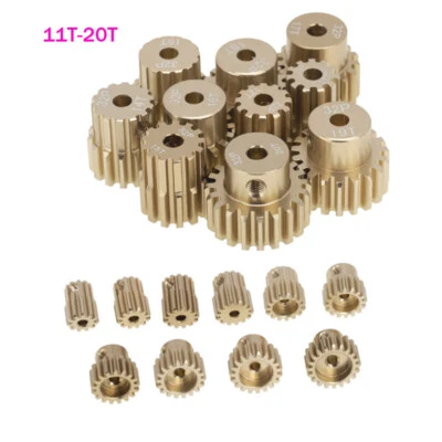 Metall Ritzel Motor Getriebe für scx10 3.17mm M0.8 32P 1/10 1/8 RC Klettern Auto - Bild 1 von 4