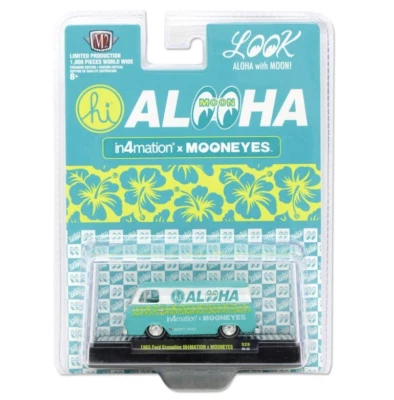 ToyCar M2 Machines in4mation x MOONEYES Ford Econoline Van - Image 1 of 4