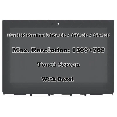 NT116WHM-N11 11.6'' LCD TouchScreen Digitizer+Bezel for HP ProBook x360 11 G7 EE - Image 1 of 4