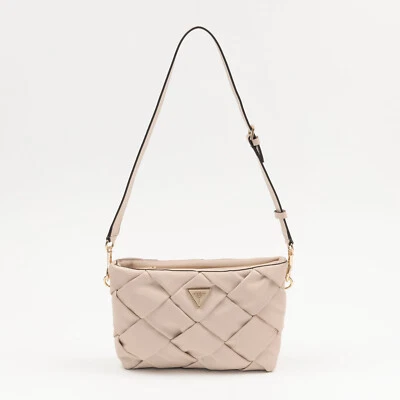 Bandolera Guess Zaina Pequeña Top Cremallera Beige 2251 Foto 1 de 3