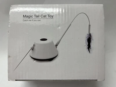 Magic Tail Katzenspielzeug Catch Me If You Can LED-Licht Neu Katze interaktiv - Bild 1 von 4