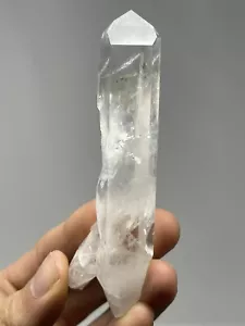 RARO trasmettitore canalizzazione lemuriano quarzo bacchetta naturale 1,6 oz Colombia S11 - Foto 1 di 12