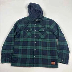 Cloudveil Men's Quilted Flannel Shirt Jacket D25 - Picture 1 of 6