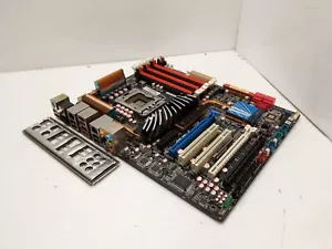 Asus P6T Deluxe V2 Socket LGA1366 PCI-E DDR3 scheda madre con protezione I/O - Foto 1 di 5