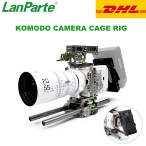 DHL Lanparte KMDC-02 Full Cage Rig Wooden Hadle Adapter for RED KOMODO 6K Camera - Picture 1 of 6