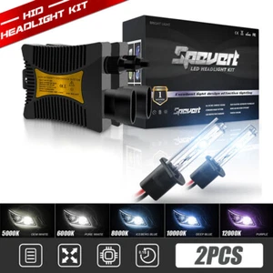 55W H1 H3 H4 H7 H8/H11 9005 9006 HID Xenon Headlight Bulbs+Ballasts 3000K-12000K - Picture 1 of 20