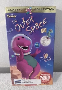 Barney’s in Outer Space VHS Video Tape Classic Collection Sing w/ Previewed Seal - Picture 1 of 3