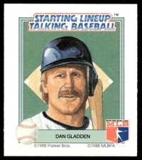 1988 Kenner Starting Lineup Talking Baseball Minnesota Twins Dan Gladden