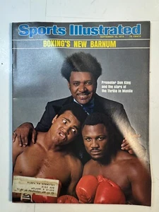 1975 Sports Illustrated ALI FRAZIER Oakland RAIDERS Tony DORSETT Red Sox - Foto 1 di 3