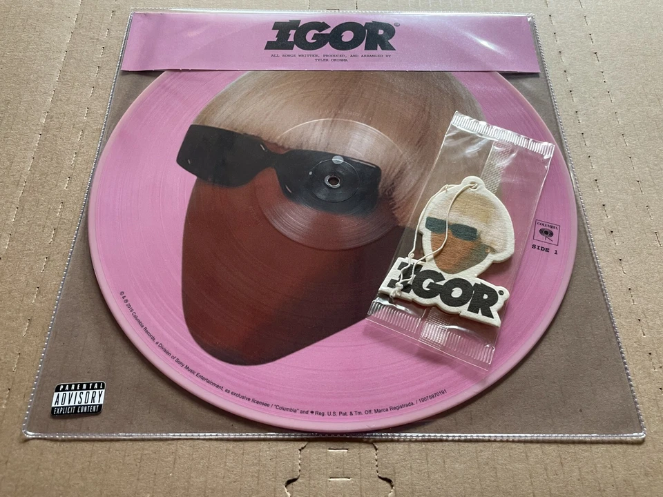 Tyler the Creator Igor Faceless Picture Disc Vinyl Sealed Ships Out That Day