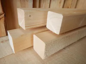 Fichte 8x8cm KVH Nsi gehobelt KANTHOLZ BALKEN PFOSTEN BAUHOLZ LÄNGEN 10-300cm - Bild 1 von 3
