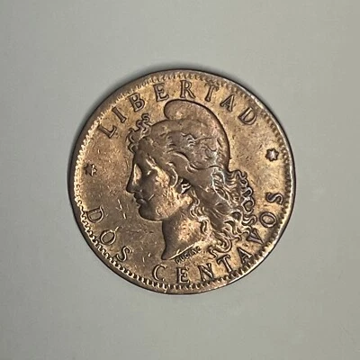Republic of Argentina -- 2 centavos -- 1883 -- 30mm - Image 1 of 2