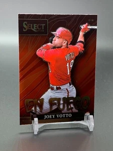 2022 Panini Select En Fuego #EF21 JOEY VOTTO Cincinnati Rojos - Imagen 1 de 2