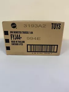 HOT WHEELS 2024 MONSTER TRUCK FACTORY SEALED E CASE FYJ44-994E=8ct Double Boxed - Picture 1 of 3